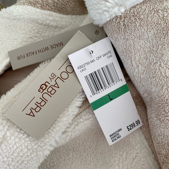 UGGS Koolaburra Jacket cream colored size Large by Uggs - Picture 9 of 12